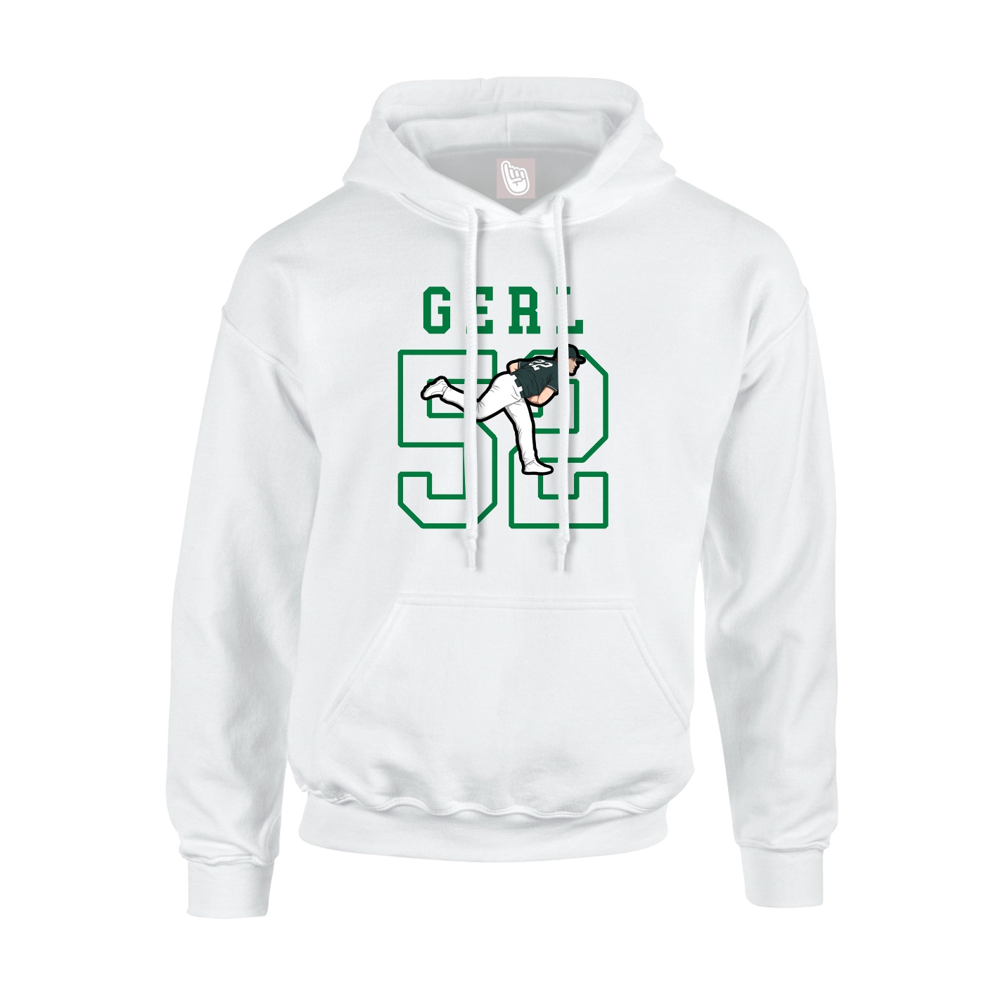 Youth Hoodie — Shirsey in White