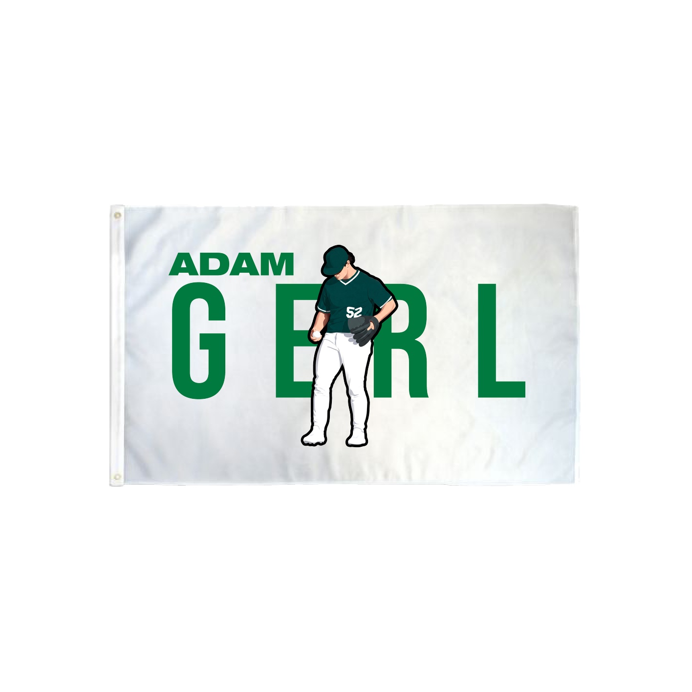 3x5 Flag — Player Name in Classic