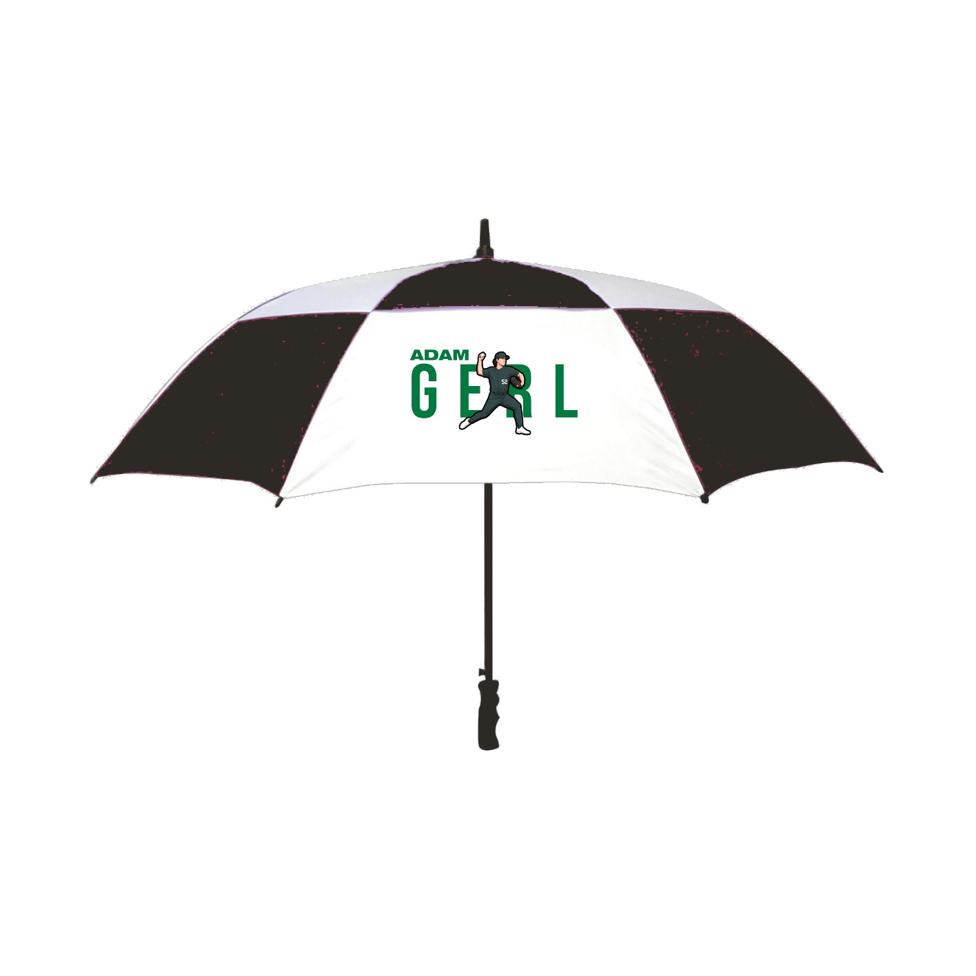 Golf Umbrella — Player Name in Black