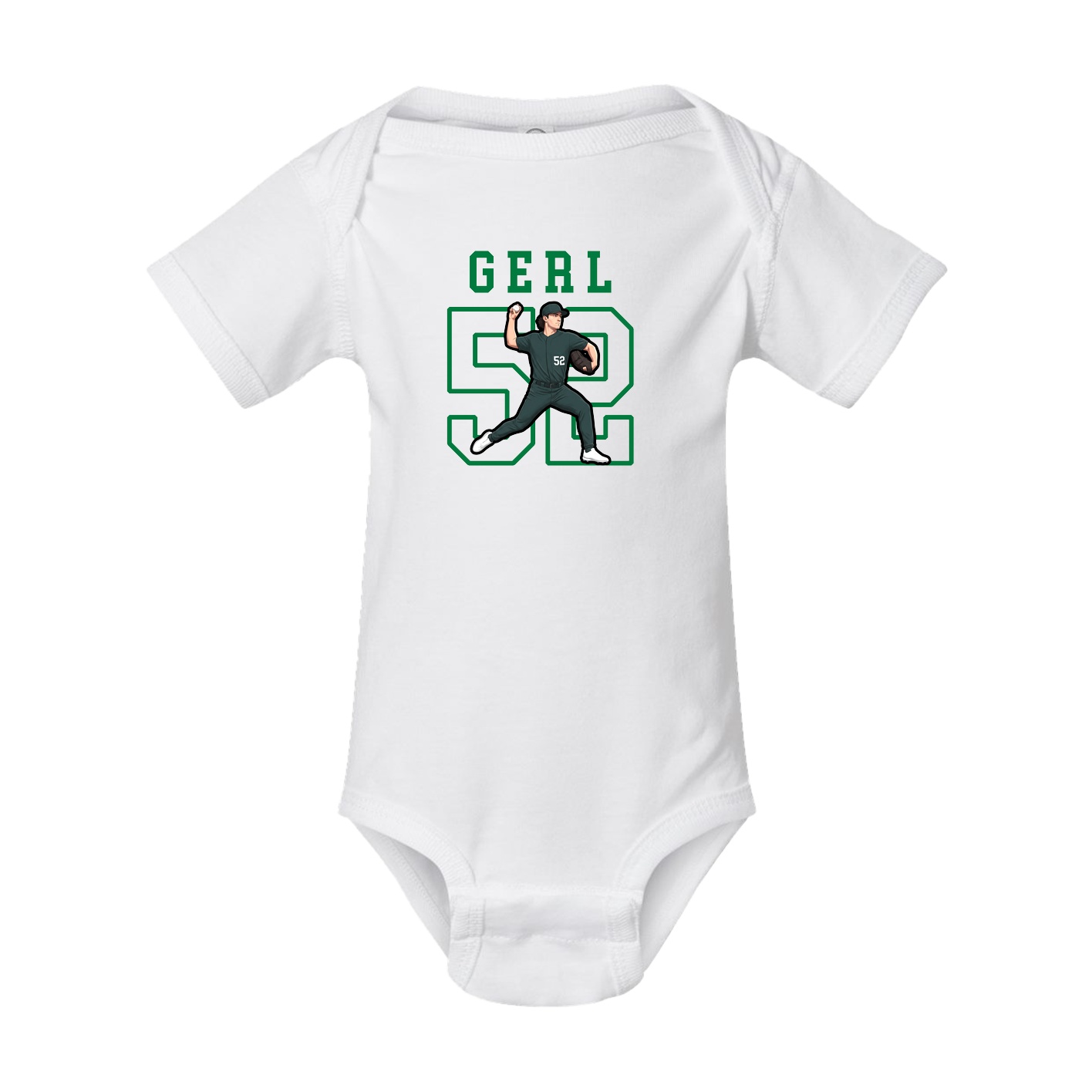 Baby Onesie — Shirsey in White