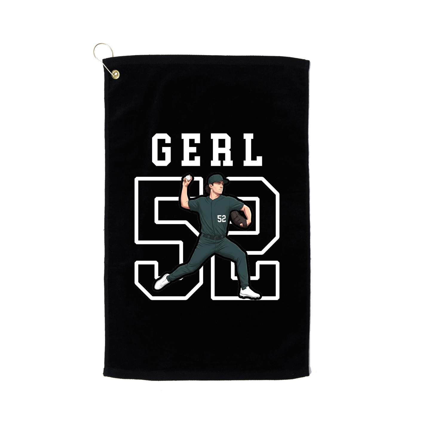 Golf Towel — Shirsey in Black