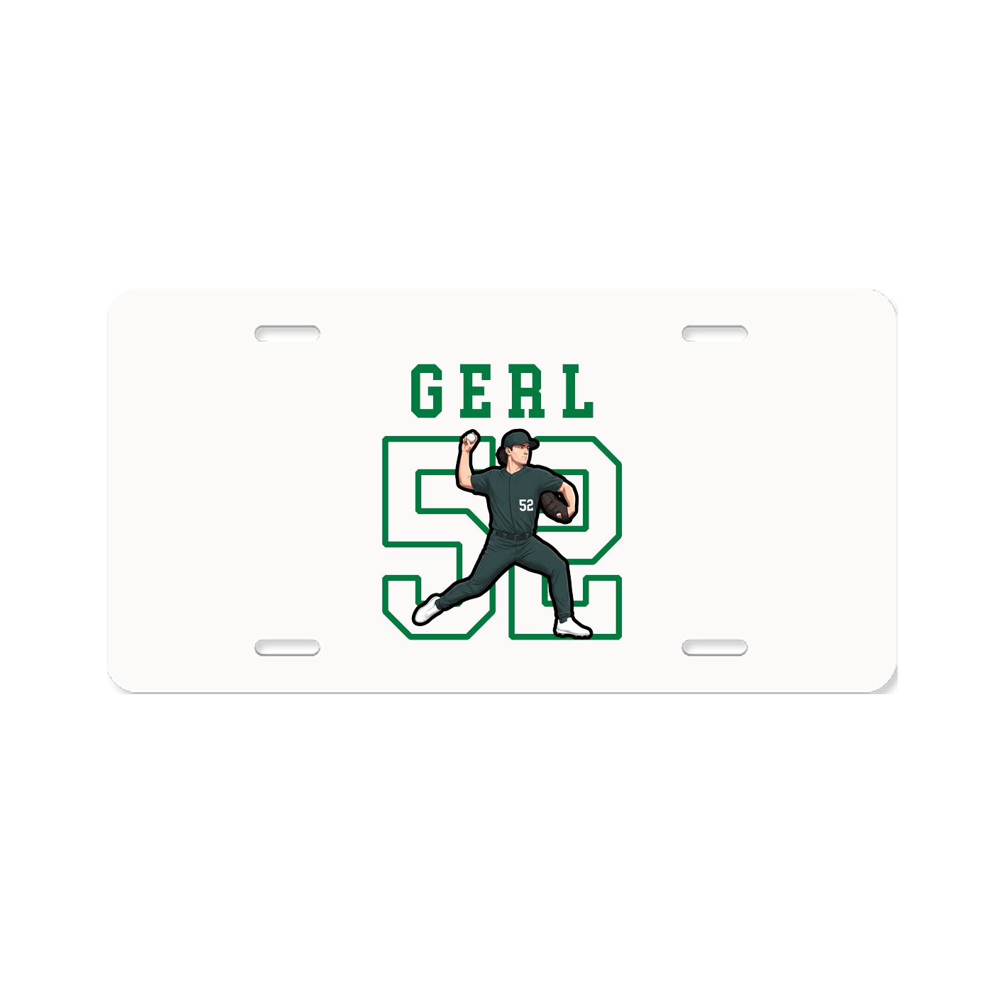 License Plate — Shirsey in Classic
