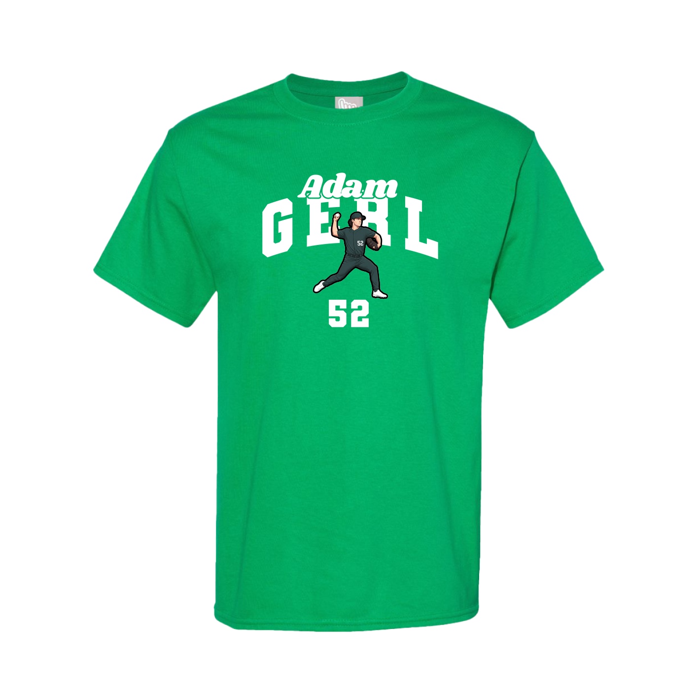 Youth Tee — Signature Arch in Green