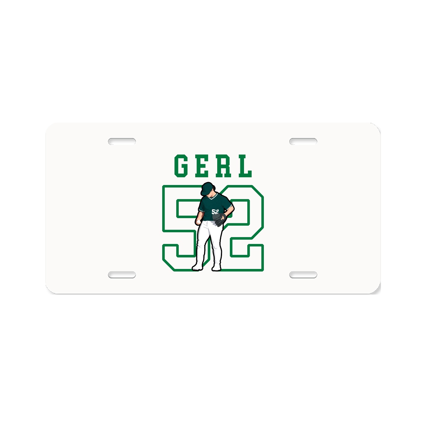 License Plate — Shirsey in Classic