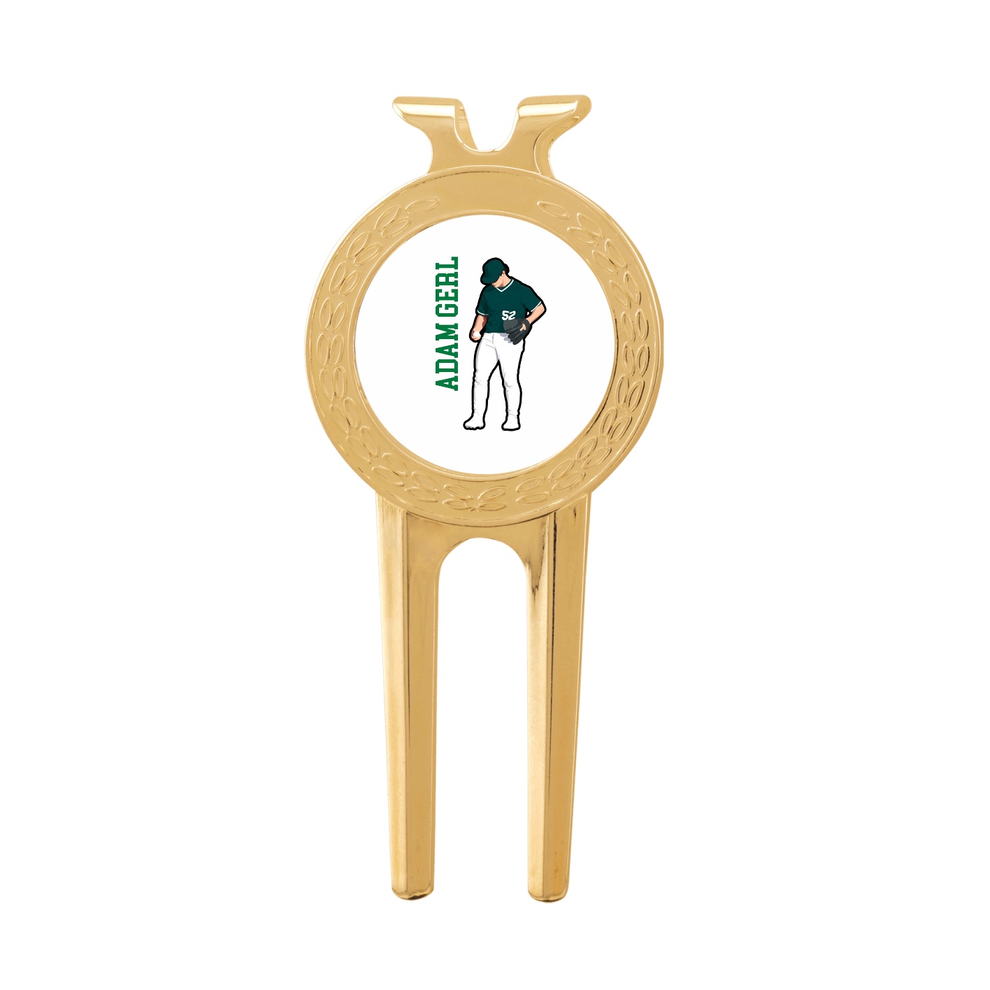 Divot Tool with Ball Marker — Name Vertical in Classic