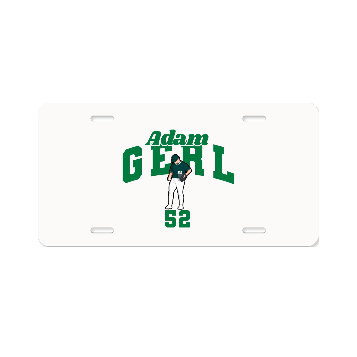 License Plate — Signature Arch in Classic
