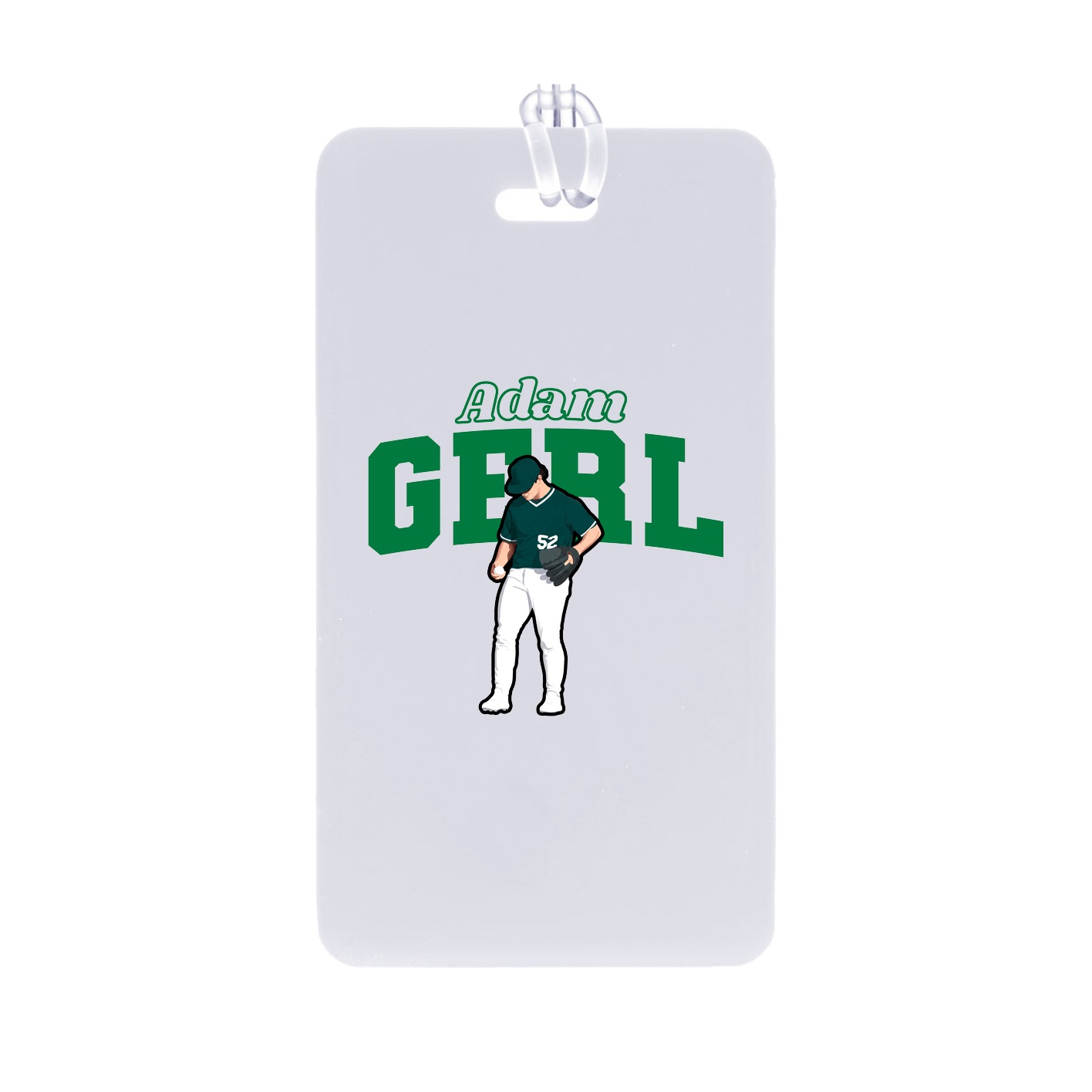 Bag Tag — Name Arch in Classic