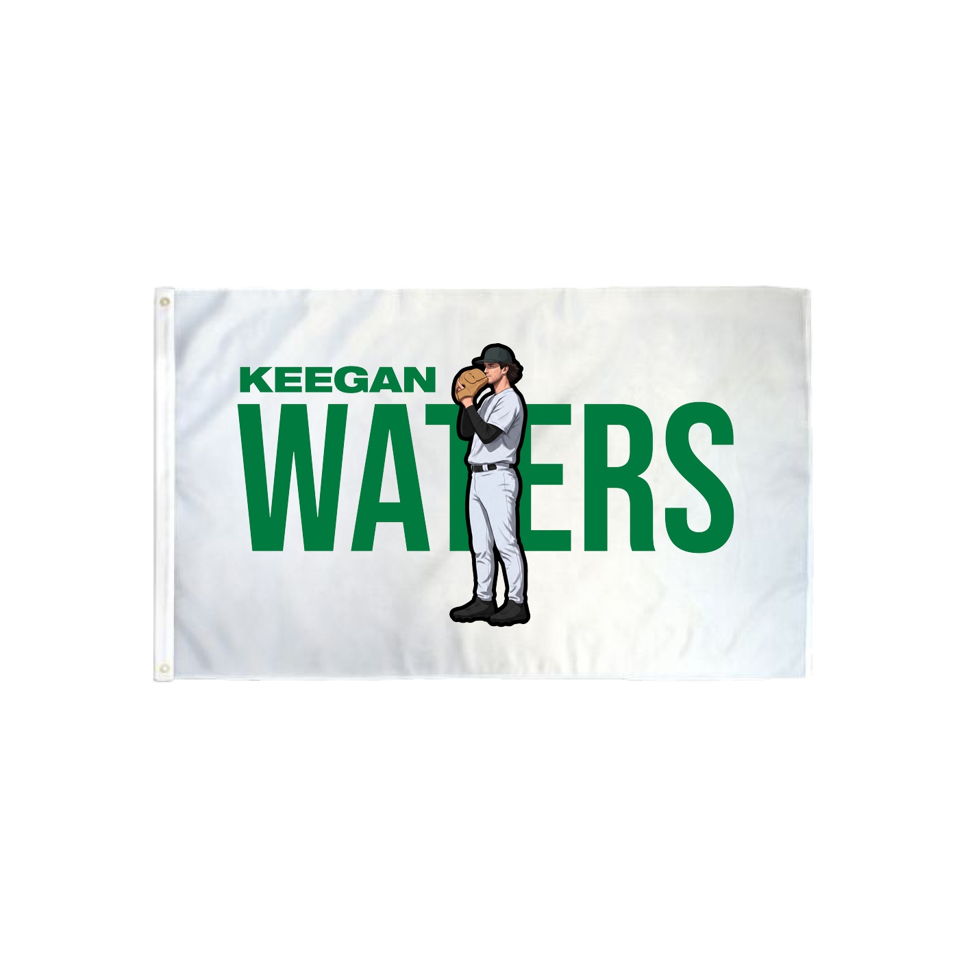 3x5 Flag — Player Name in Classic
