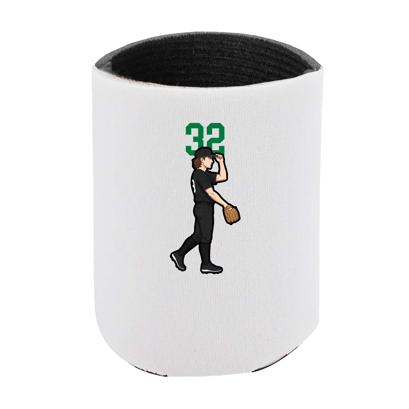 Can Holder — Number Top in White