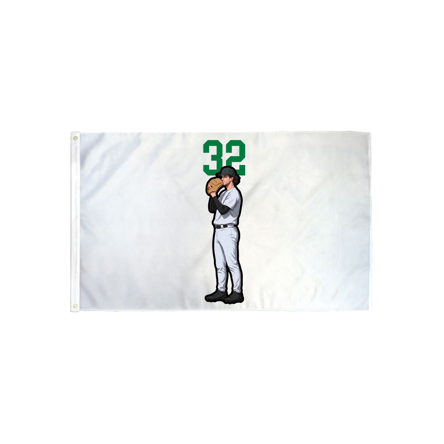 3x5 Flag — Number Top in Classic
