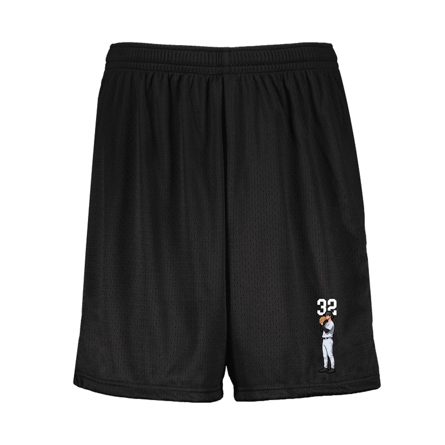 Shorts — Number Top in Black