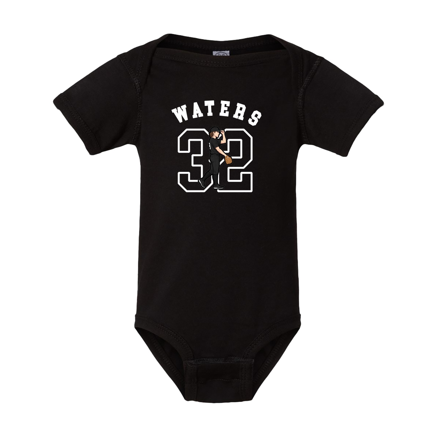 Baby Onesie — Shirsey Arch in Black