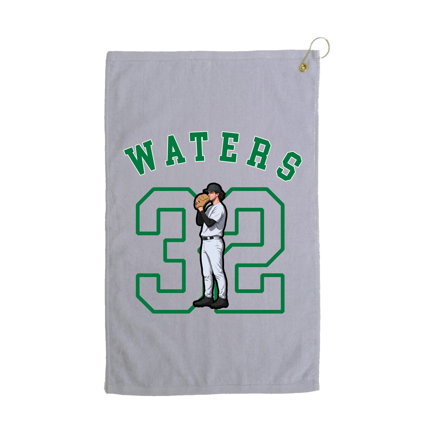 Golf Towel — Shirsey Arch in Grey