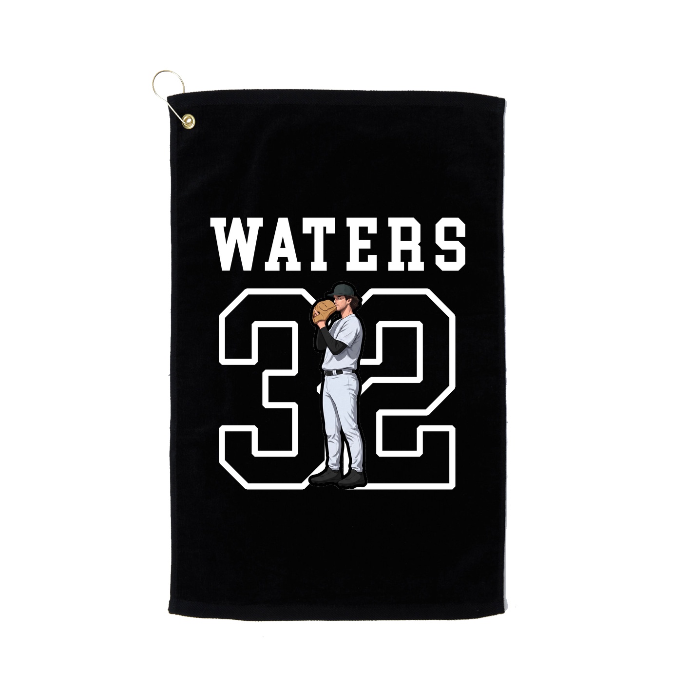 Golf Towel — Shirsey in Black