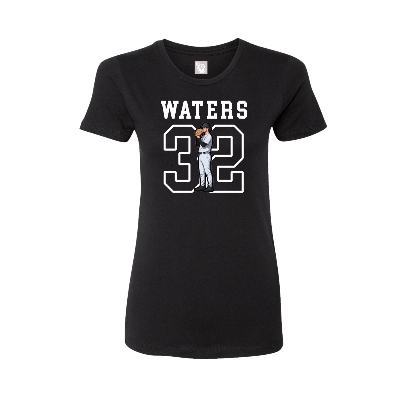 Fitted Women's Tee — Shirsey in Black