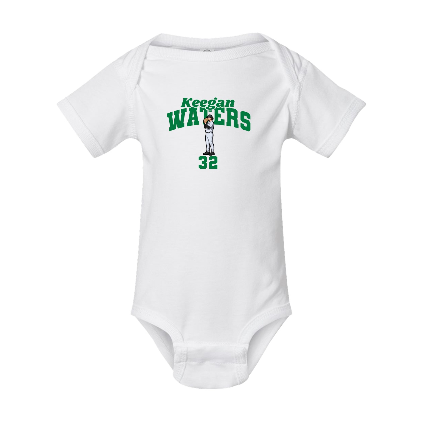 Baby Onesie — Signature Arch in White