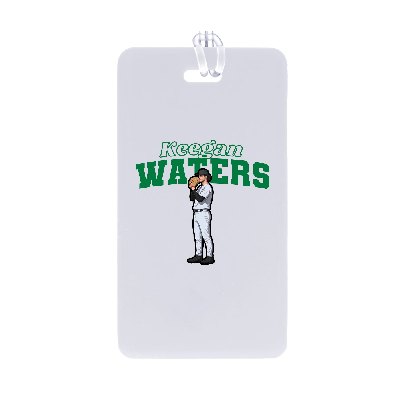 Bag Tag — Name Arch in Classic
