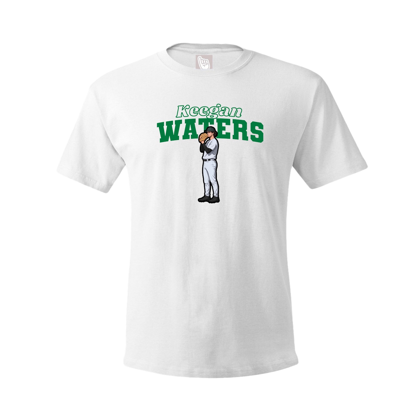 Tee — Name Arch in White