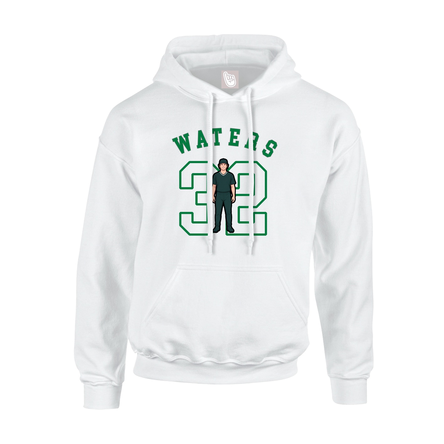 Hoodie — Shirsey Arch in White