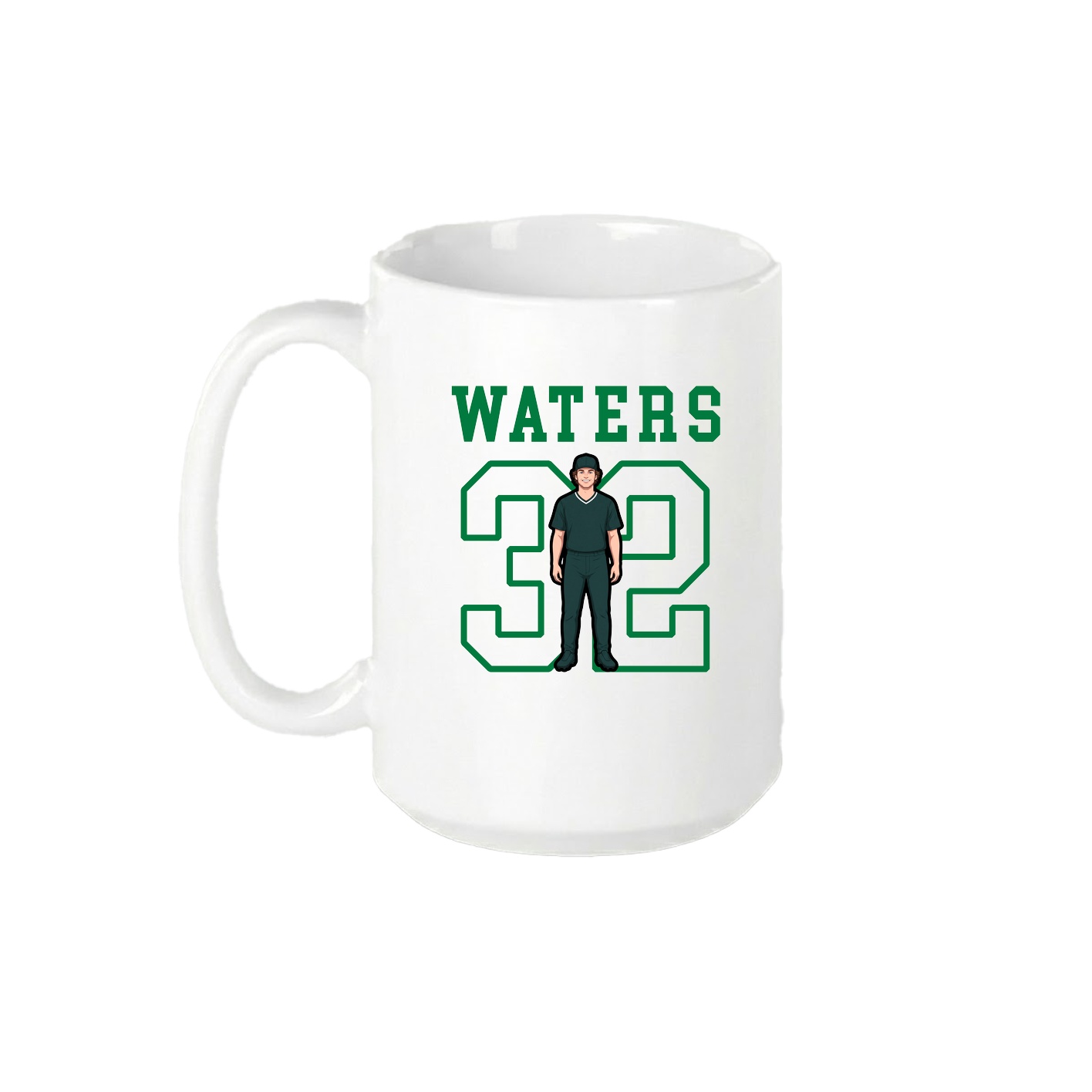 15oz Coffee Mug — Shirsey in White