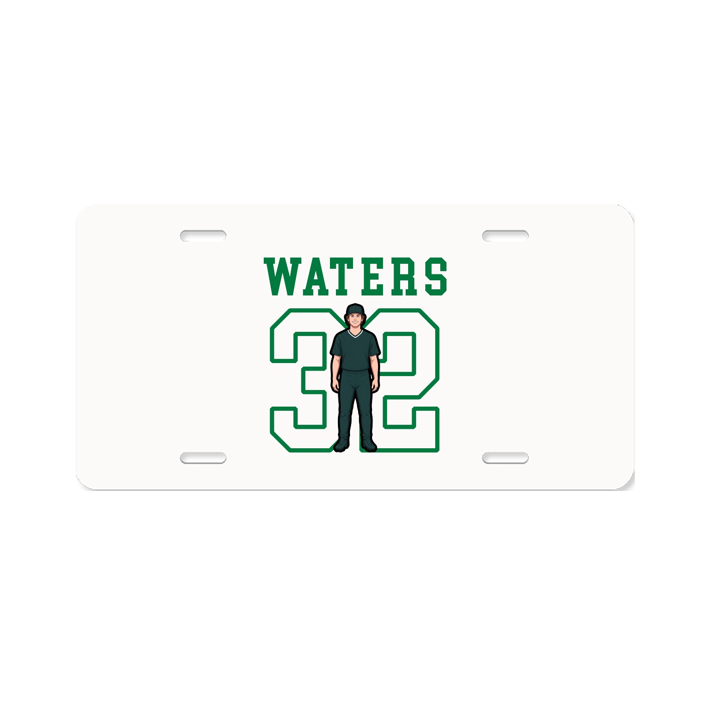 License Plate — Shirsey in Classic