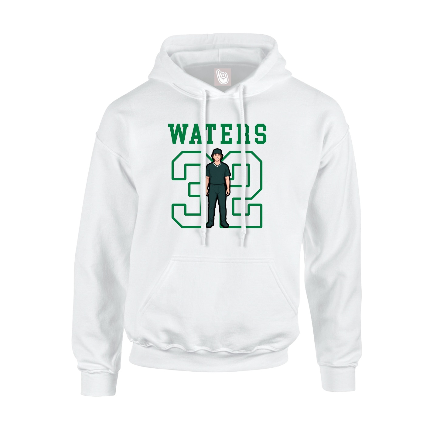 Youth Hoodie — Shirsey in White