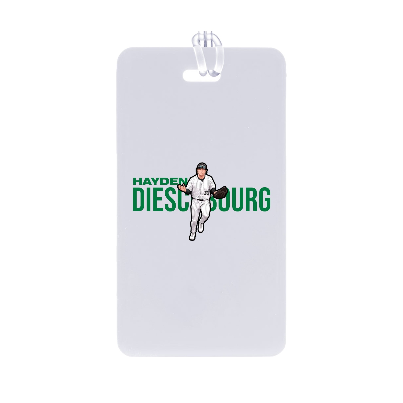 Bag Tag — Player Name in Classic