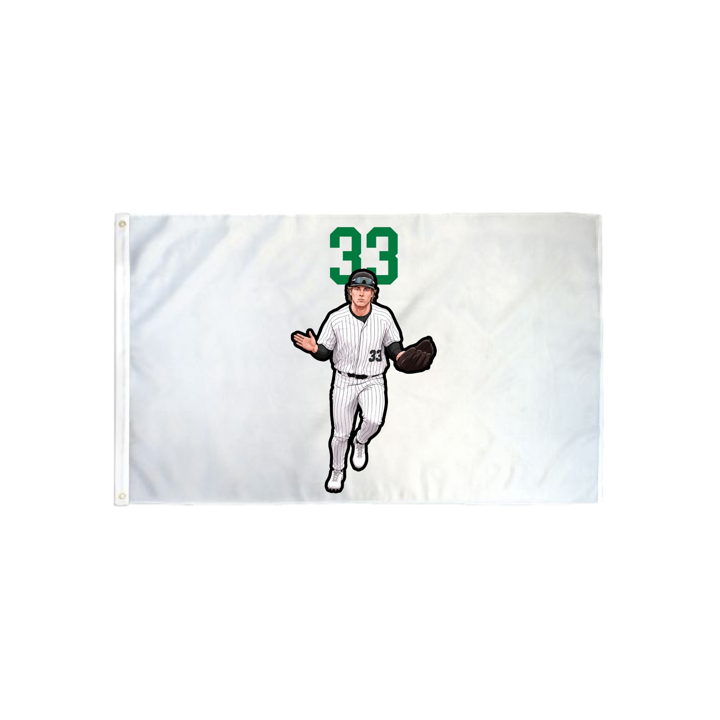 3x5 Flag — Number Top in Classic