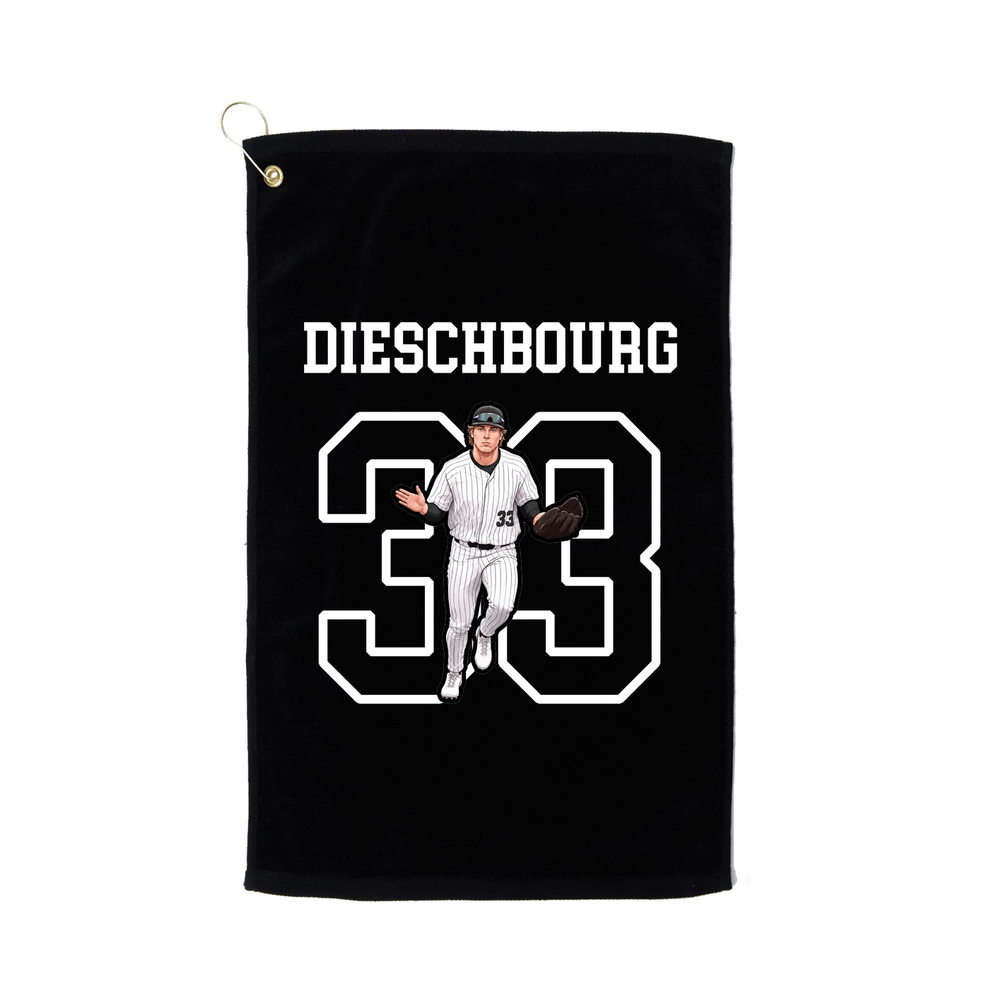 Golf Towel — Shirsey in Black