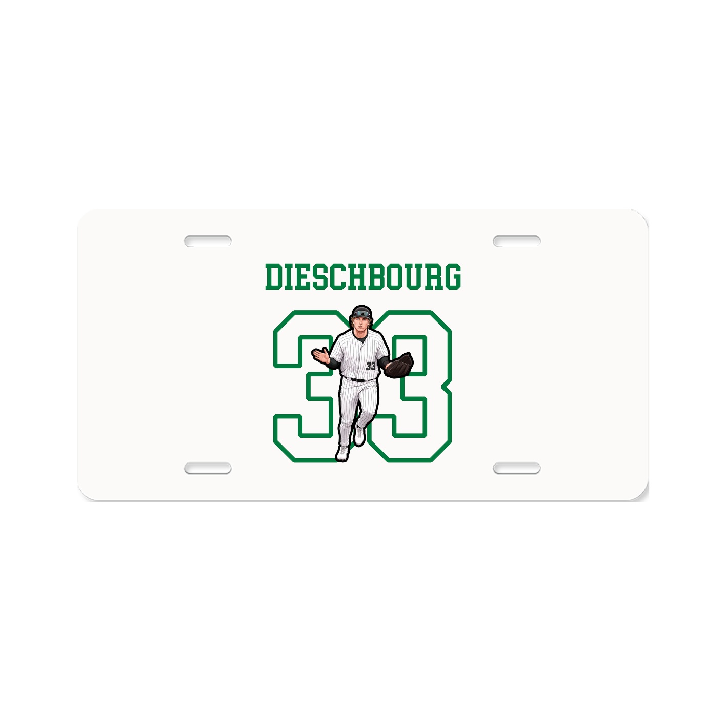 License Plate — Shirsey in Classic