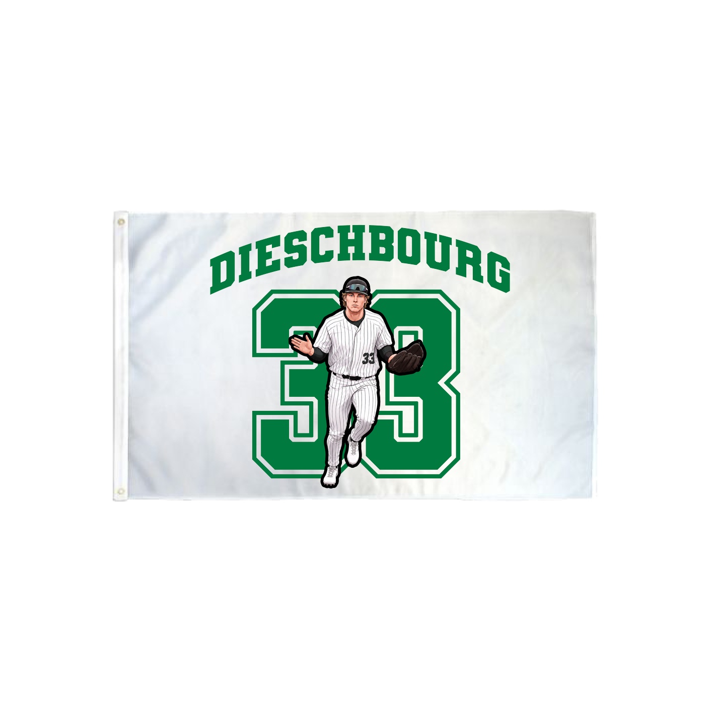 3x5 Flag — Number in Classic