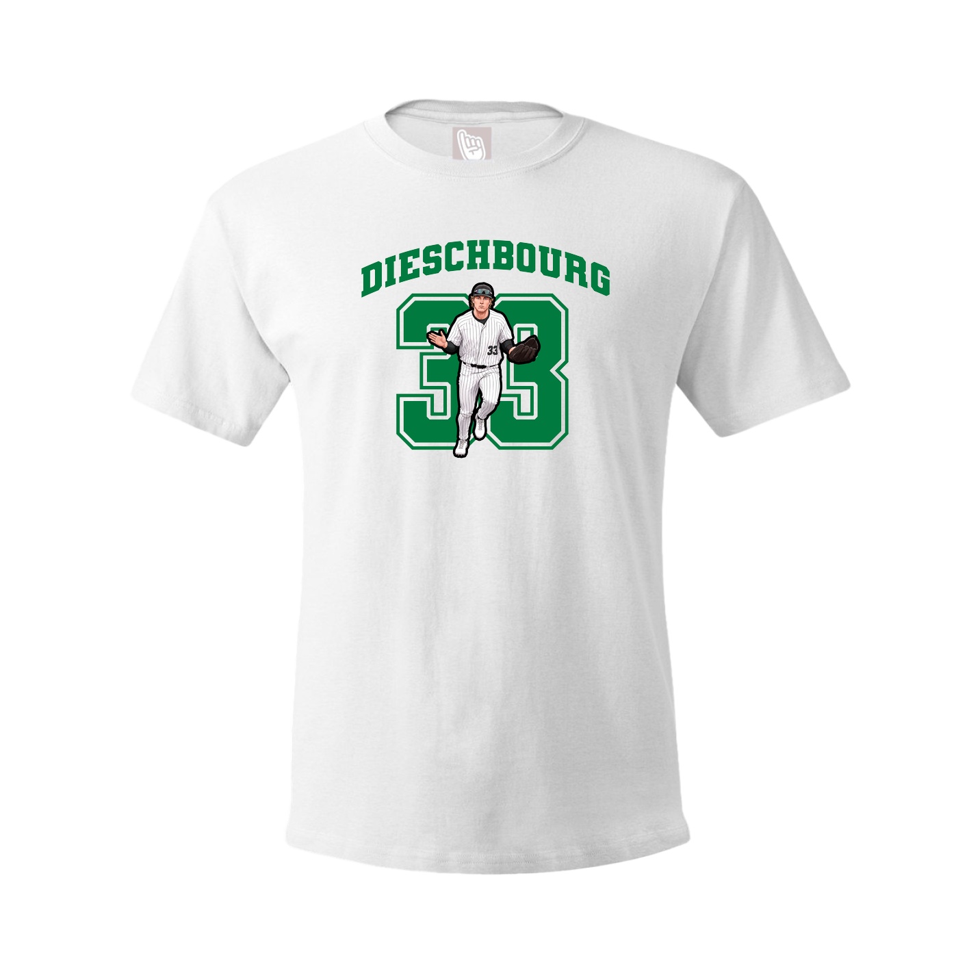 Tee — Number in White