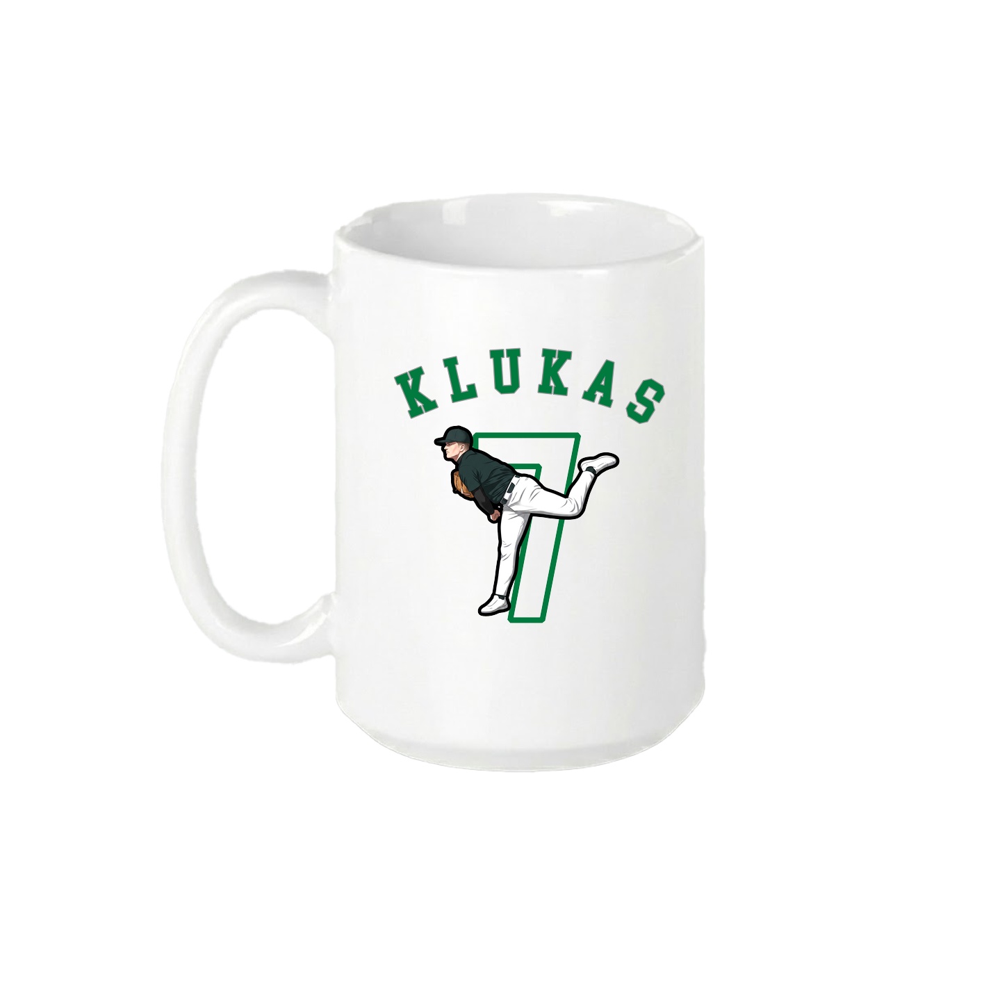 15oz Coffee Mug — Shirsey Arch in White