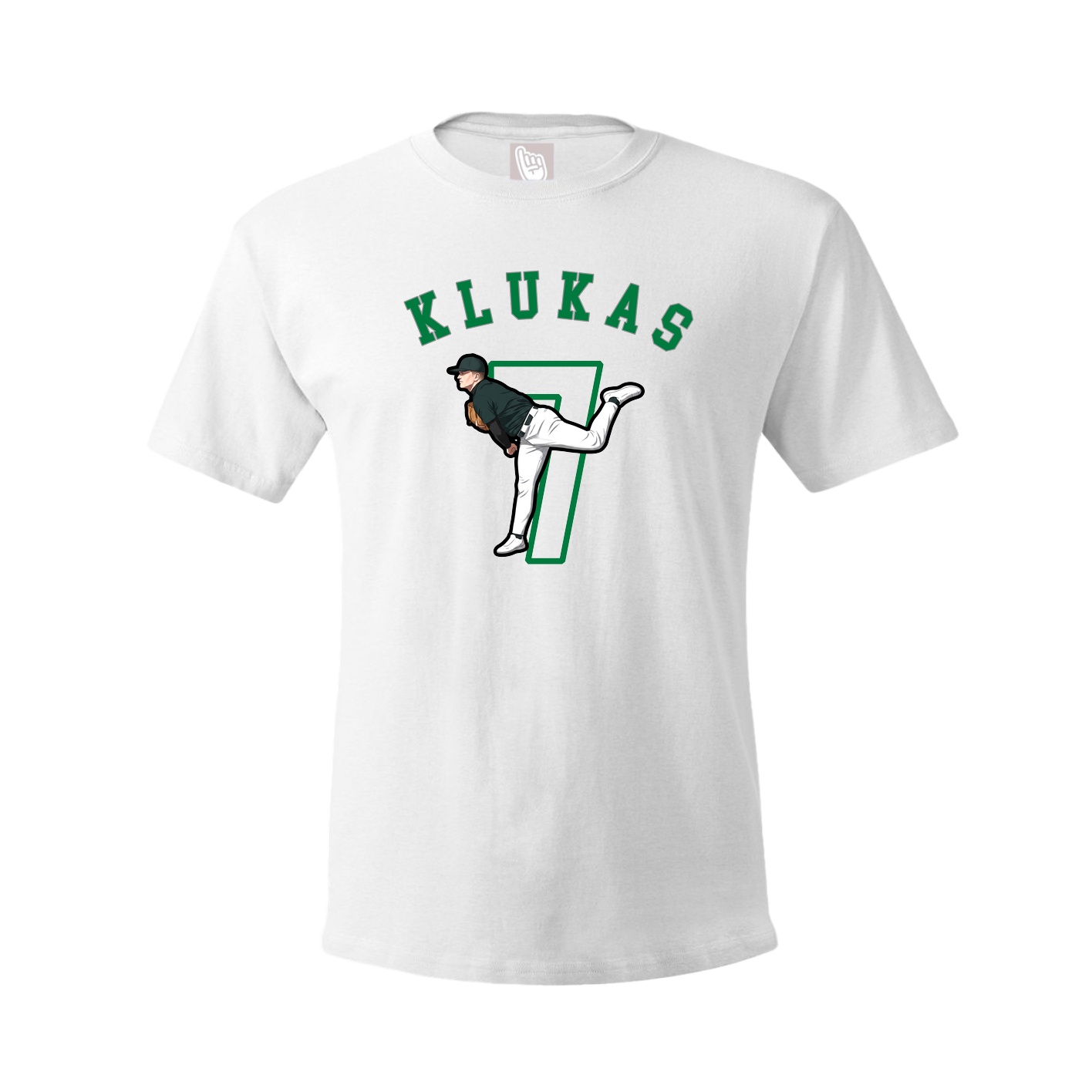 Youth Tee — Shirsey Arch in White