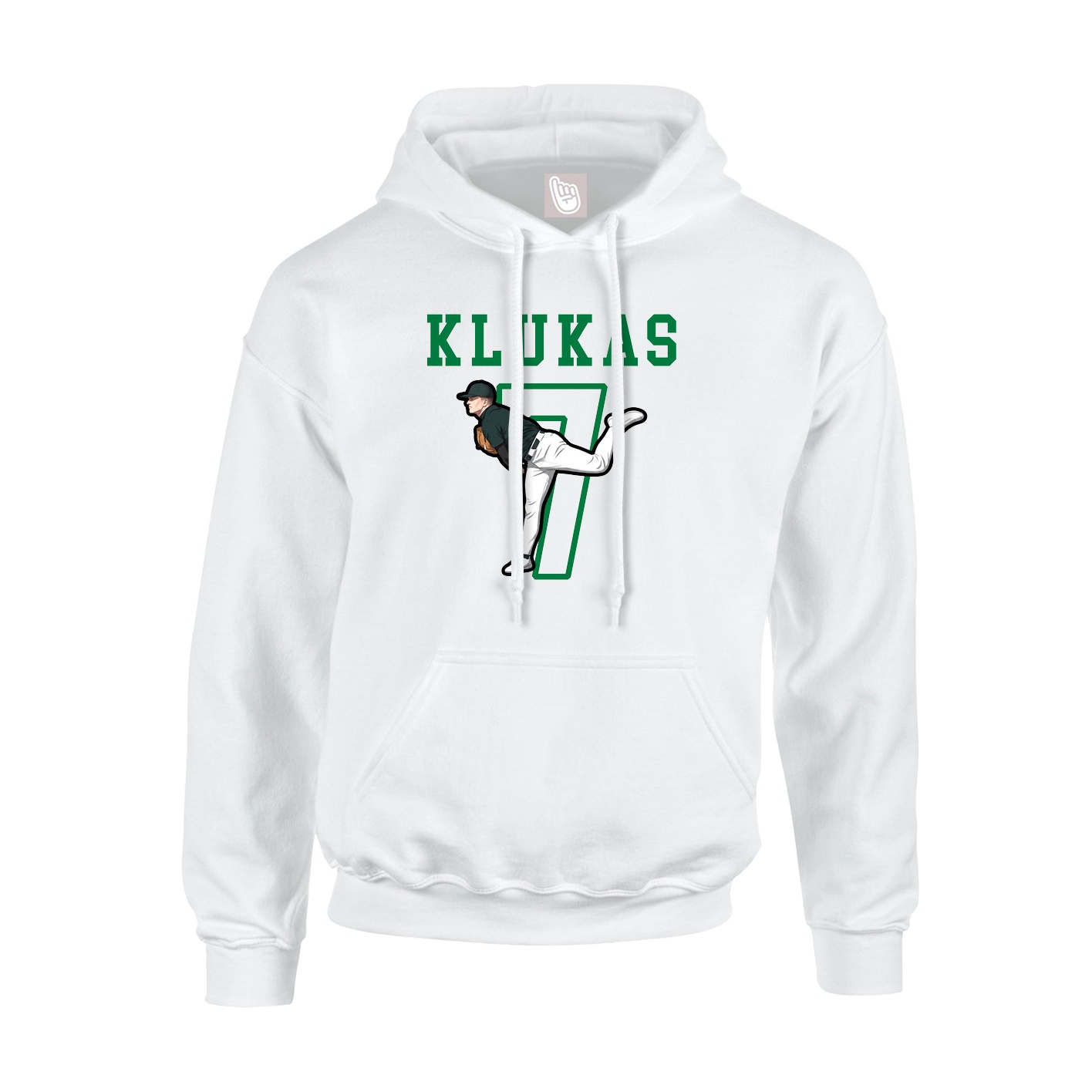 Youth Hoodie — Shirsey in White