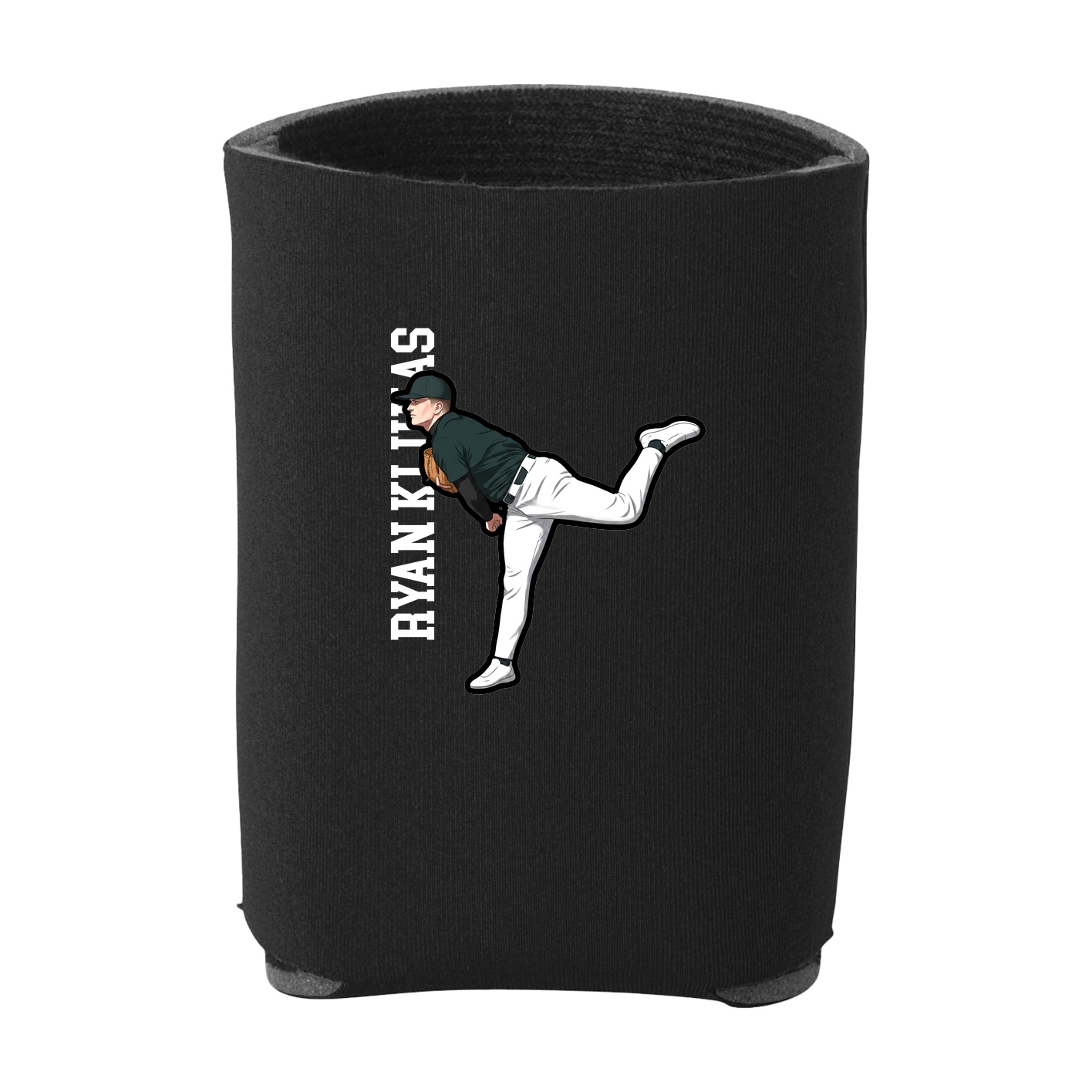 Can Holder — Name Vertical in Black