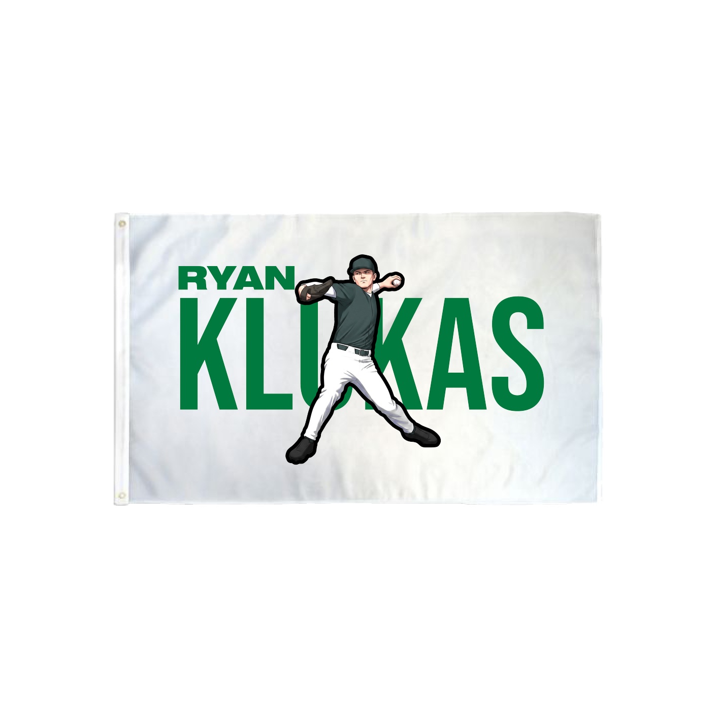 3x5 Flag — Player Name in Classic