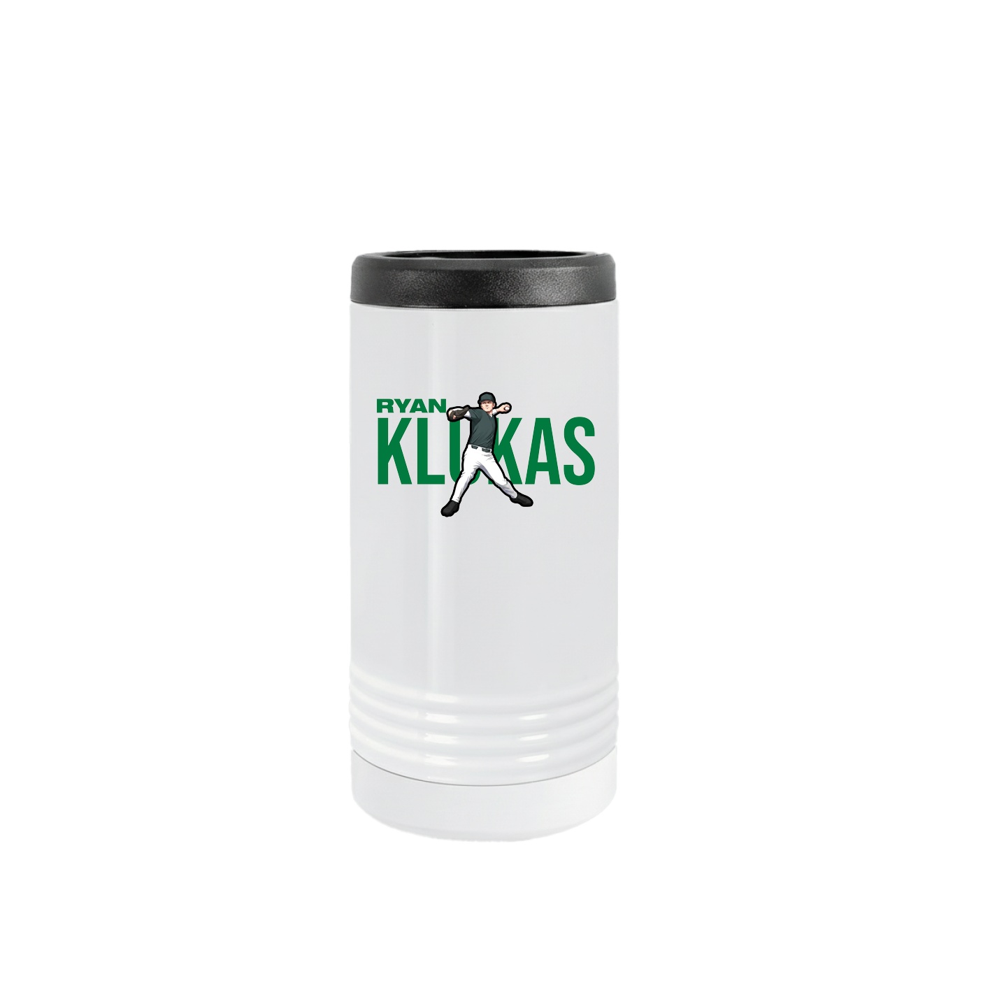 Slim Beverage Holder — Player Name in White