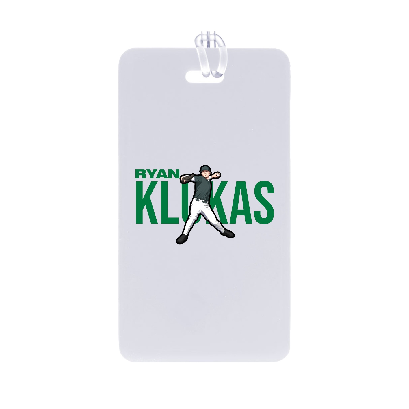 Bag Tag — Player Name in Classic