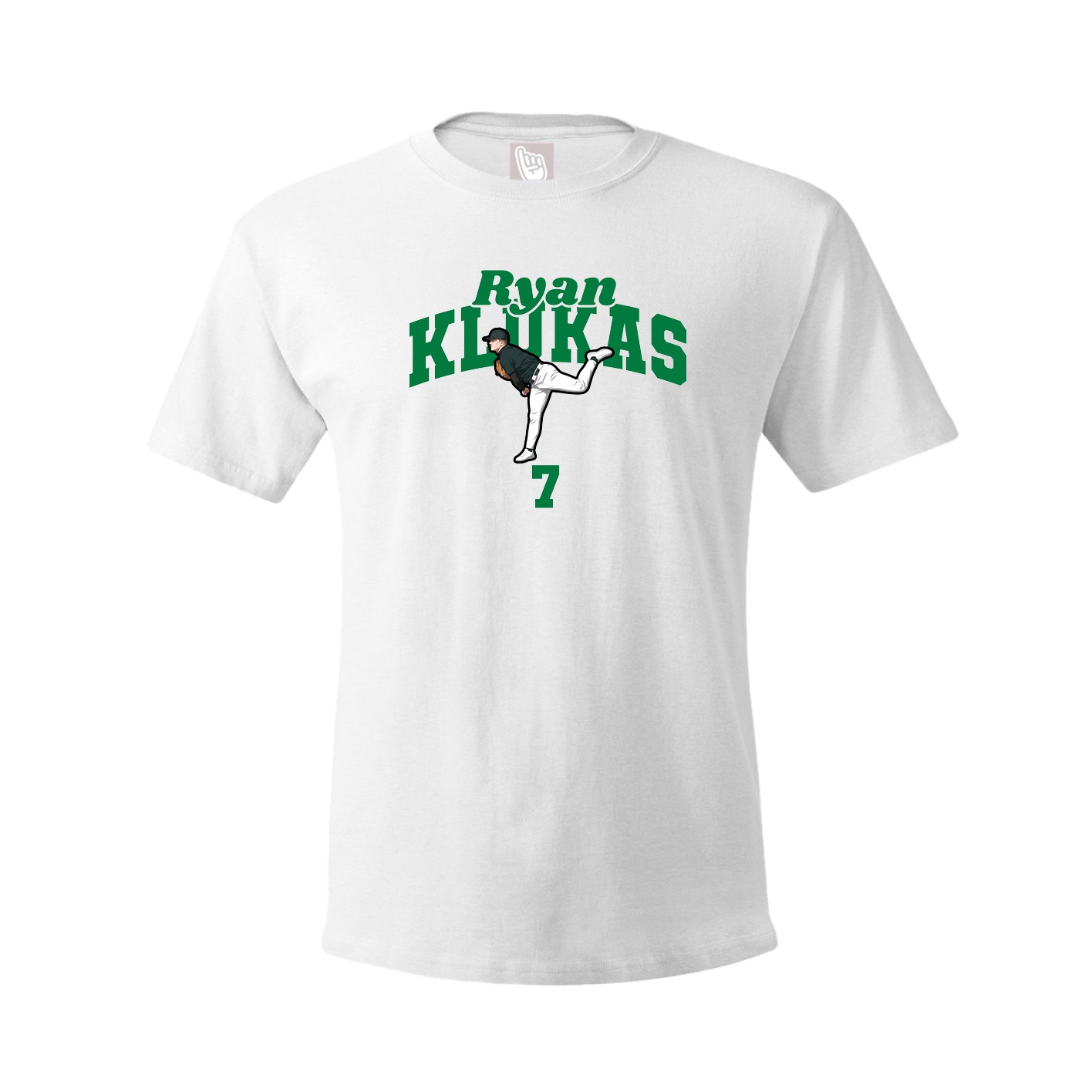 Tee — Signature Arch in White