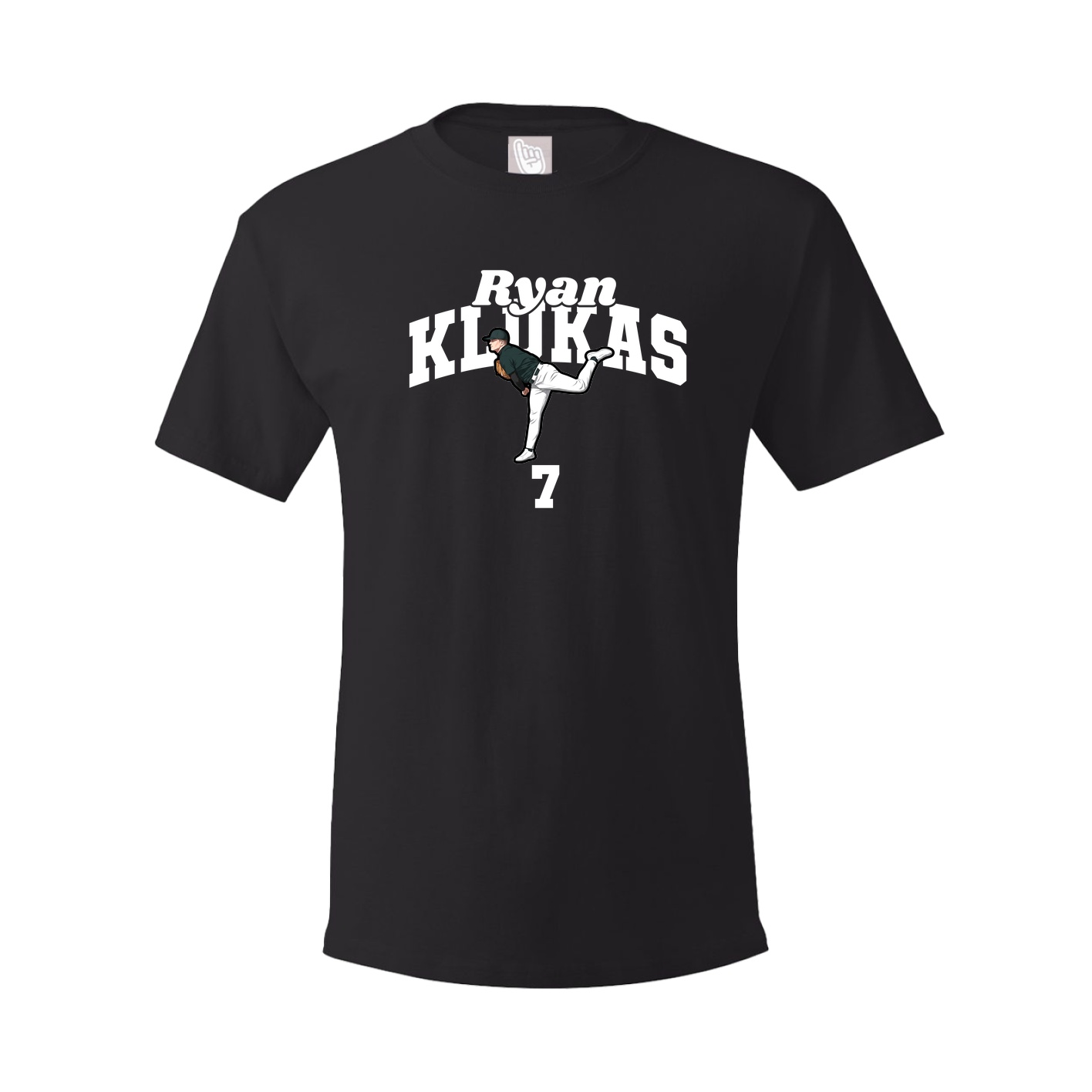 Youth Tee — Signature Arch in Black