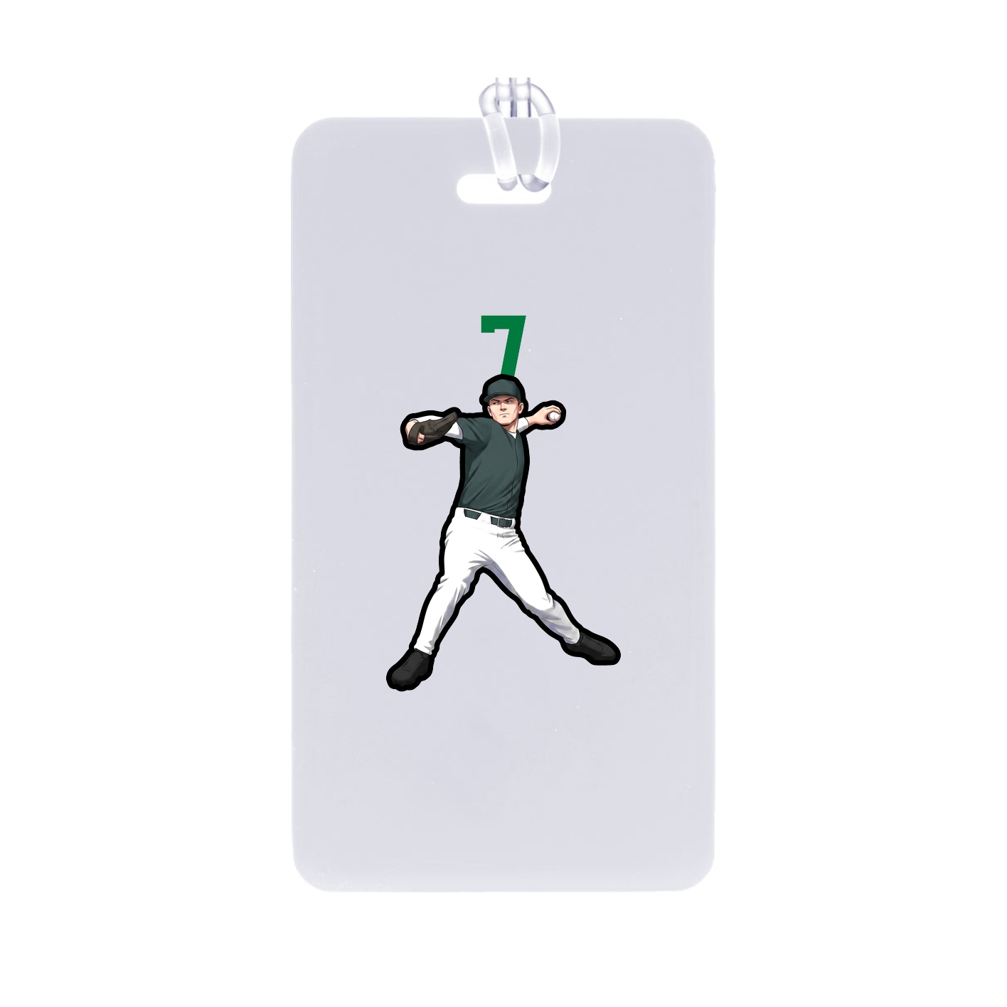 Bag Tag — Number Top in Classic
