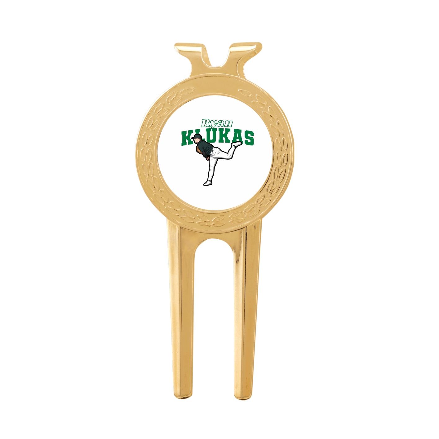 Divot Tool with Ball Marker — Name Arch in Classic