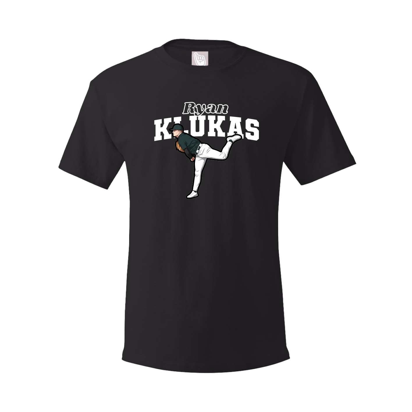 Youth Tee — Name Arch in Black