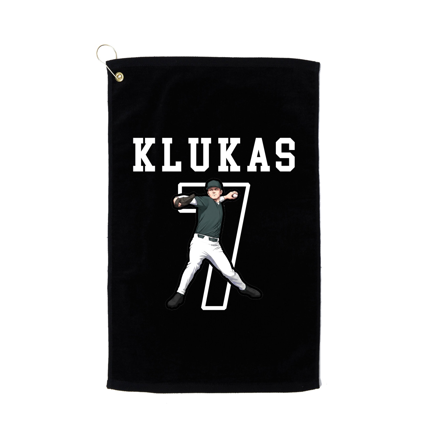 Golf Towel — Shirsey in Black
