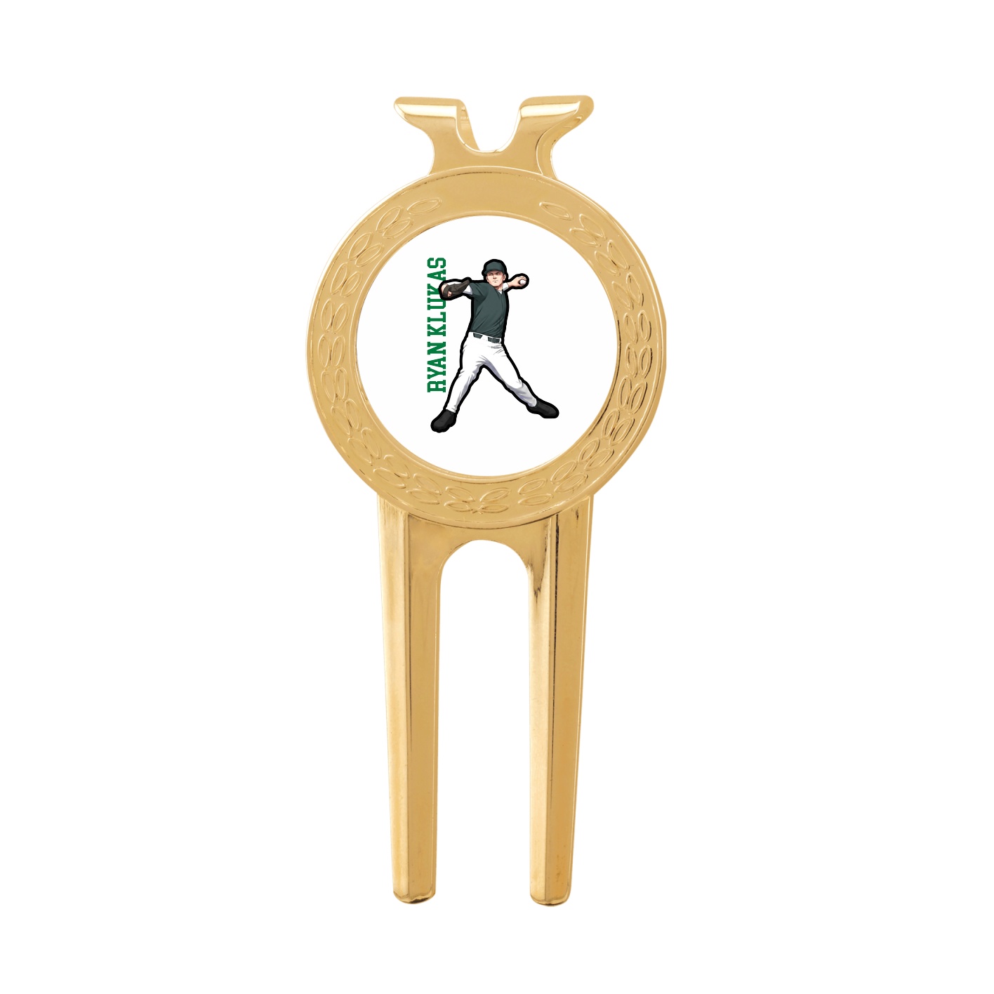 Divot Tool with Ball Marker — Name Vertical in Classic