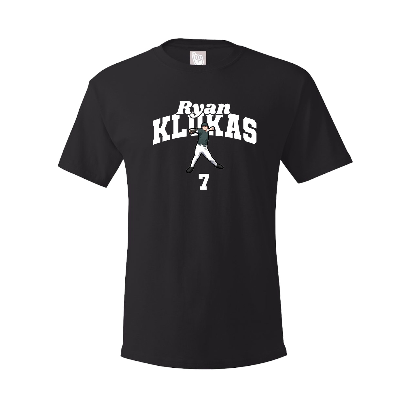 Tee — Signature Arch in Black