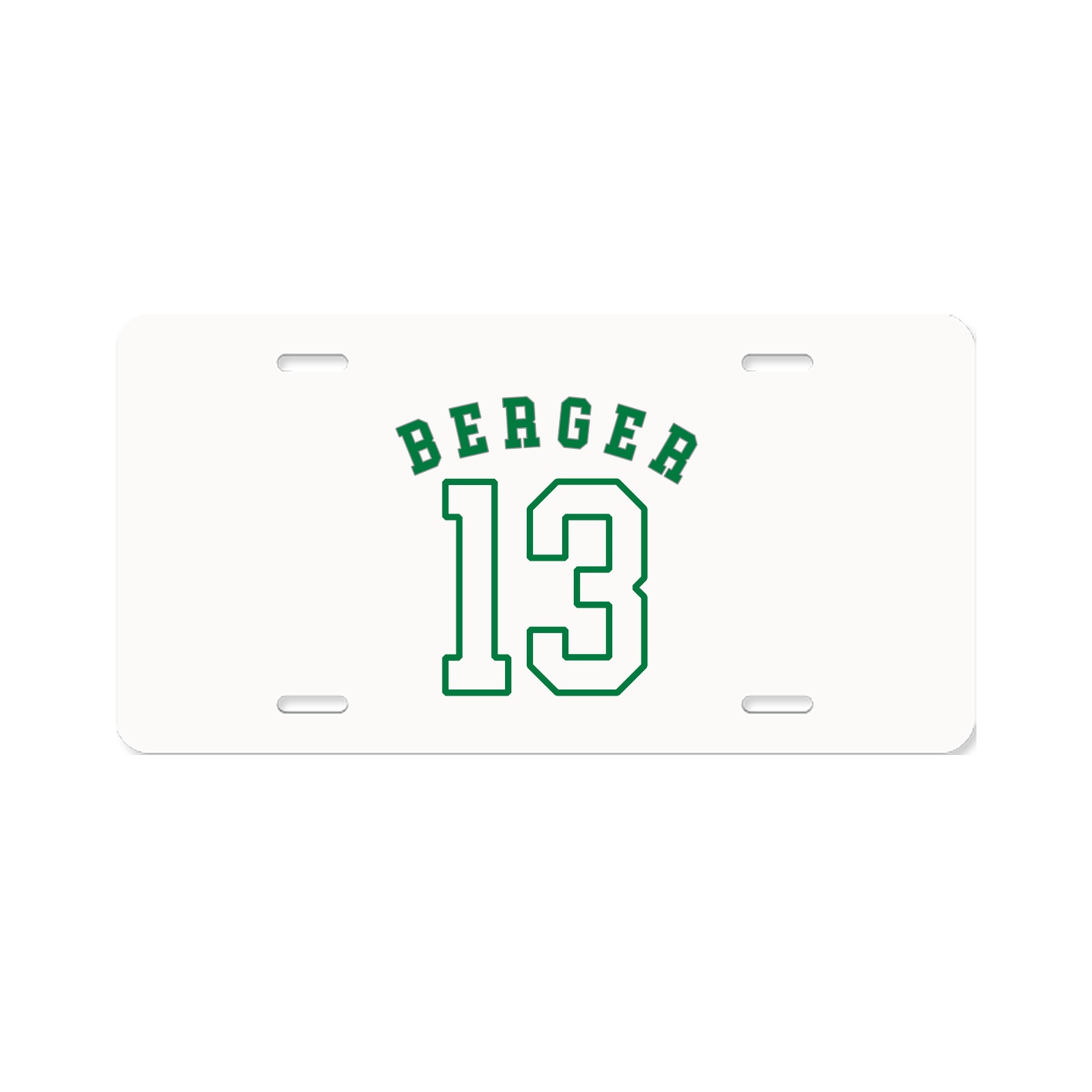 License Plate — Shirsey Arch in Classic