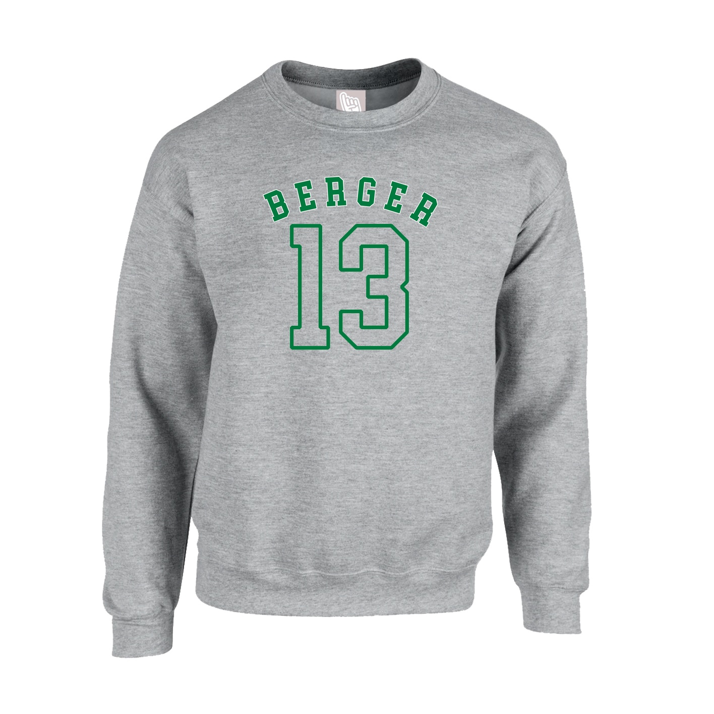 Fleece Crew — Shirsey Arch in Grey