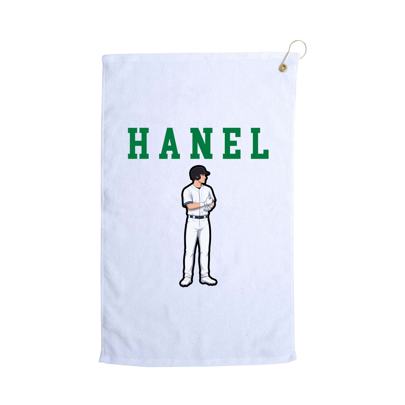 Golf Towel — Shirsey in White